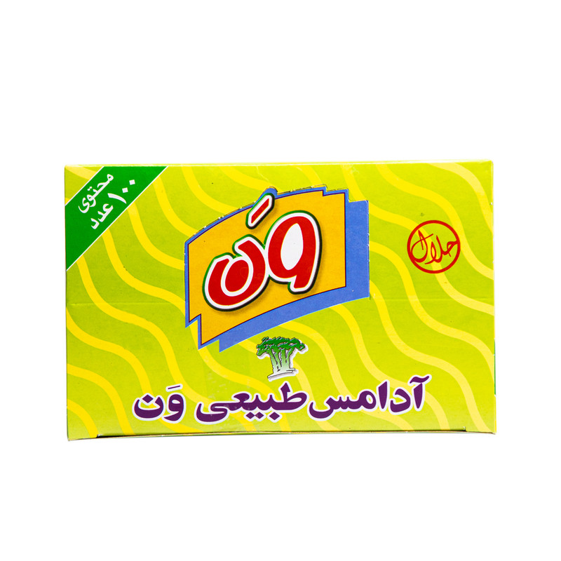 آدامس طبیعی ۱۰۰عددی ون قیمت قدیم